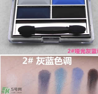 诗佩妮眼影色号试色 诗佩妮眼影试色图